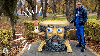 Чудный пень из арт-бетона | A stump made of art concrete with your own hands