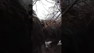 Ukraine war, claimed footage of a Ukrainian or Russian infantry man firing a RPG at a unkown target