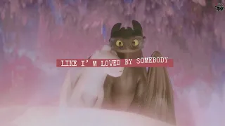 Happy Valentine’s Day || I Don’t Care - Toothless + Light Fury