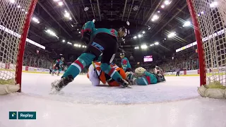 Ryan Martinelli vs Eric Neiley EIHL fight 5-1-18