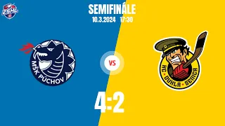 2.KOLO SEMIFINÁLE: MŠK Púchov 4:2 HC Dukla Senica