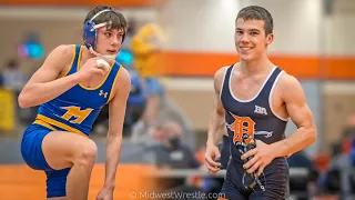 132 – Danny Curran {G} of DeKalb IL vs. Brady Wierzbicki {R} of Mukwonago WI