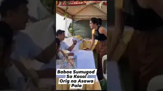 Babae Sumugod Sa Kasal Siya Pala Ang Original na Asawa #shortsvideo #kasal #sumugod #Originalnaasawa