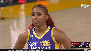 HIGHLIGHTS Te'a Cooper vs Las Vegas Aces | June 30 2021 #TeaCooper #WNBA #LASparks #LosAngelesSparks