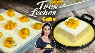 EASIEST TRES LECHES CAKE RECIPE I Three Milk Cake Recipe | How to Make Tres Leches Cake by Meghna