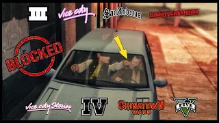 What Happens if A Passenger Gets Out Of A Car When Blocked in GTA Games?