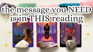 📩 the message you NEED is in THIS reading! 📫✨🌠🌱 Pick-a-card tarot reading