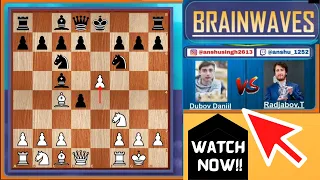 Rajdabov vs Dubov Daniil | Italian Koltanowski Gambit! ||