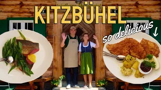 Kitzbühel FOOD TOUR to 'Hallerwirt', 'Unsere Kiste' & 'Goldene Gams' 🇦🇹 What to do in AUSTRIA