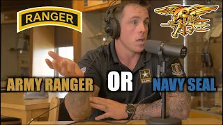 Army Ranger OR Navy SEALs? Why Mike Widdick joined the Army!