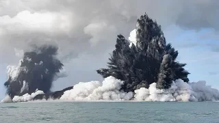 Underwater Volcano Eruption