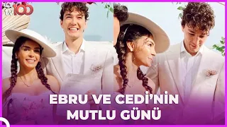 İşte nikahtan ilk görüntüler! Ebru Şahin ile Cedi Osman Makedonya'da evlendi