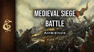 Siege Battle | Combat Ambience | 1 Hour #dnd