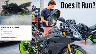 Buying a $6,000 Yamaha R1 For Only $1,500 (Facebook Marketplace)