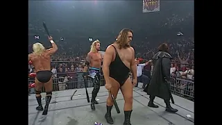 NWO Beat down Lex Luger & DDP. Sting & The Giant bring Baseball Bats for their Friends! (WCW)