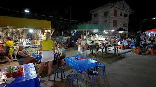 Night walk，Vang Vieng Nightlife, Laos