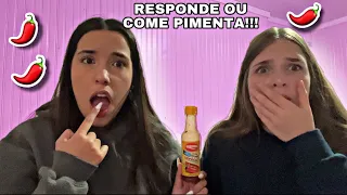 RESPONDE OU COME PIMENTA! (POLÊMICO) 🌶