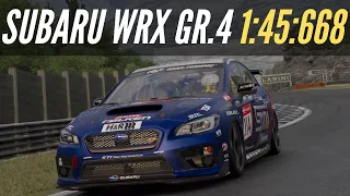 Gran Turismo 7: Lap Time Challenge Dragon Trail Seaside | Subaru WRX Gr. 4 Hotlap [4K]