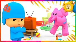 🙏 POCOYO AND NINA - Pocoyo is angry [93 min] | ANIMATED CARTOON for Children | FULL episodes