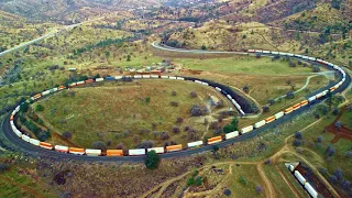 Amazing Tehachapi Loop 4K!! Mini 2