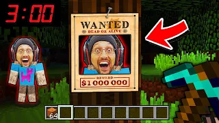 Garten of BanBan 2 in Our House! Caught on Camera (FGTeeV Gameplay) WANTED minecraft 3