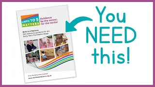 Birth to 5 Matters | You NEED this document! | EYFS