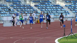 Blessing Afrifa (ISR) 200 m 20.98 2nd Place Balkan Championships Craiova 2022