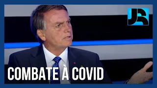 "O Brasil foi o país que mais vacinou", diz Jair Bolsonaro sobre combate à covid-19