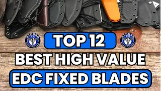 Best Budget EDC Fixed Blades :Top 12 Picks For Everyday Carry