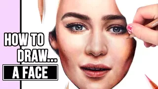 How To Draw a Face | Drawing a Realistic Face Tutorial