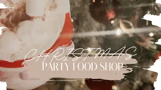 CHRISTMAS PARTY FOOD SHOP | ALDI | M&S | MORRISONS - Natalie Irving