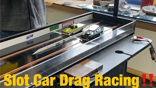 Slot Car Drag Racing‼️ #slotcars