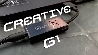 Creative SoundBlasterX G1 - test, recenzja, review zewnętrznej karty dźwiękowej na USB