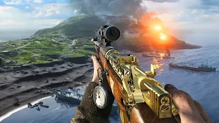 Battlefield 5 100+ Kills Sniping on Iwo Jima!