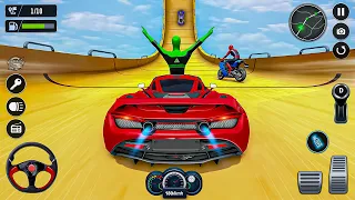 Örümcek Adam İmkansız Araba Oyunu - GT Car Stunt 3D: Car Driving  - Android Gameplay