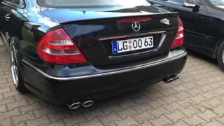 Mercedes E500 W211 BJ03 Sound AMG E63