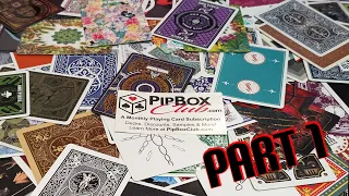 Part 1 of opening up 12 Pip Box Club subscription boxes (A year worth)