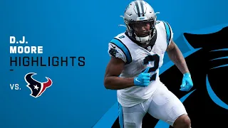 Every D.J. Moore Catch from 126 Yard Night vs. Texans | Week 3 Highlights