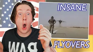 German reacts to INSANE FLYOVERS