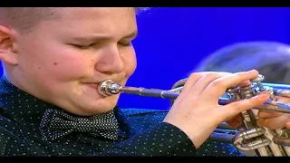 18 Щелкунчик 1 тур  Моисеня Иван  (труба), 12 лет, Беларусь (г. Минск)