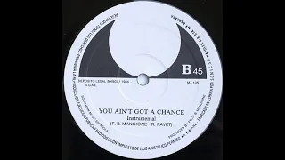 Charlie Danone ‎– You Ain't Got A Chance (Instrumental)