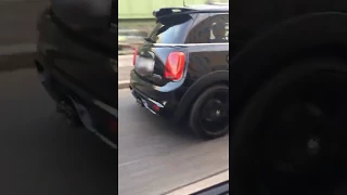 Mini Cooper S F56 JCW Pro Exhaust - downshifting