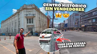 Así se ve el CENTRO de SAN SALVADOR SIN VENTAS en la calle 🇸🇻😱