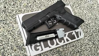 733 FPS Umarex Glock 17 Gen 3 Airgun Pistol review and video testing. Unit of Sir Reynaldo.