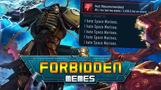 5 meme lists for Warhammer 40K you should NEVER build.