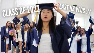 HIGHSCHOOL GRADUATION VLOG 2022 | yearbook signing, GRWM, last time seeing my classmates