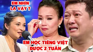 CÔ GÁI NGA HỌC TIẾNG VIỆT HÁT NHƯ NGƯỜI VIỆT CHUYÊN NGHIỆP Khiến Trường Giang Xúc Động | THVL