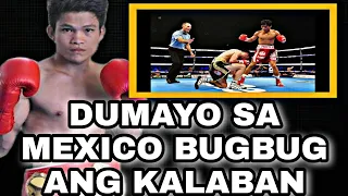 BAKBAKAN sa MEXICO PINOY nag PATAMA ng MALUPET na UPERCUT | NAGULPI ang KALABAN ng PINOY