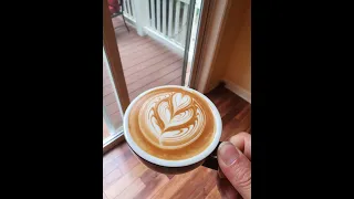 Breville Barista Express Latte art tutorial (BES870XL)