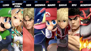 Super Smash Bros. Ultimate - Team Battle Blue vs Red 2